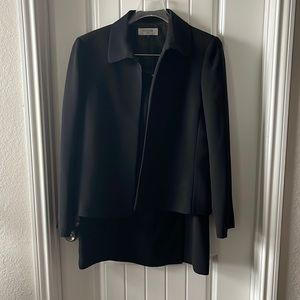 Stresa -16 - 3 piece black skirt suit